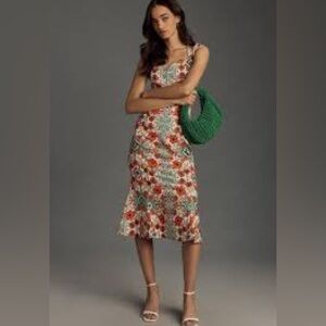 NWT Anthropologie (Maeve) Cecily Fit and Flare Sweetheart Dreas Medium